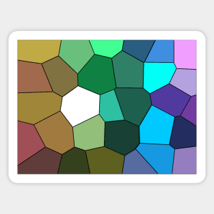 Stained Glass Bokeh Sticker